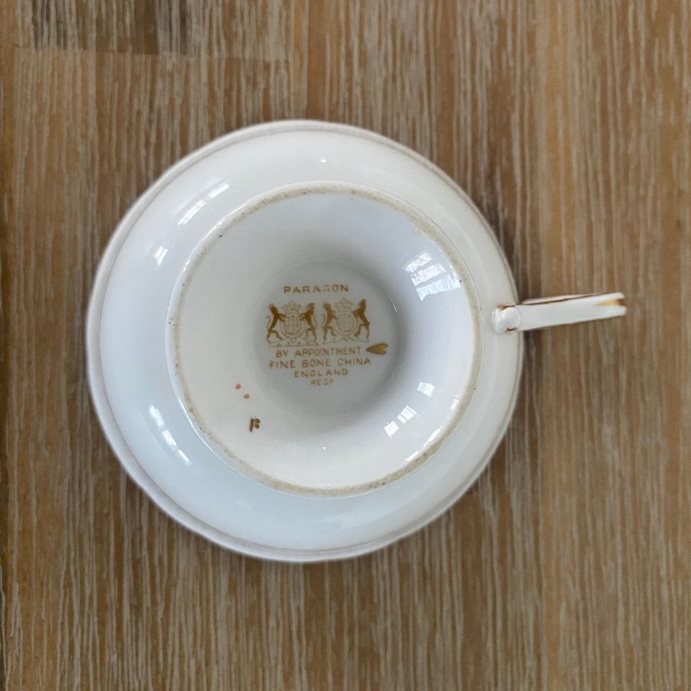 Vintage 1954 Paragon Commonwealth Games Commemorative Cup and Saucer. - Picture 5 of 5